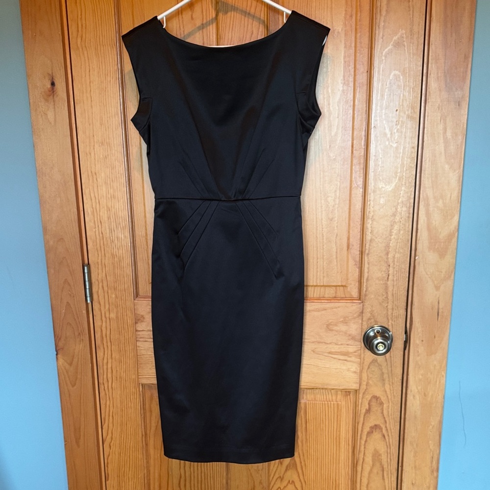 Club Monaco Elegant Black Sleeveless Dress